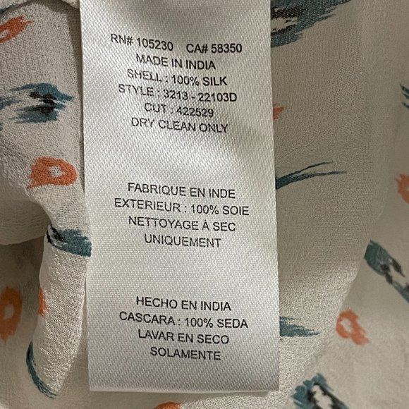 Joie Silk Halter Top With Tassel Tie-XS - Picture 4 of 5